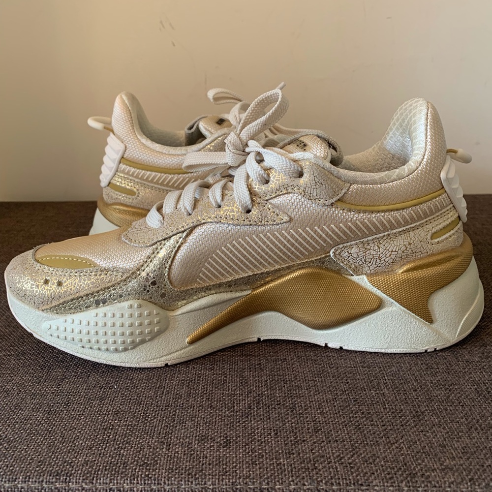 PUMA Women's RS-X Winter Glimmer Sneakers, Size 8